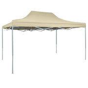 Carpa plegable profesional acero color crema 3x4 m v92 Vetonek