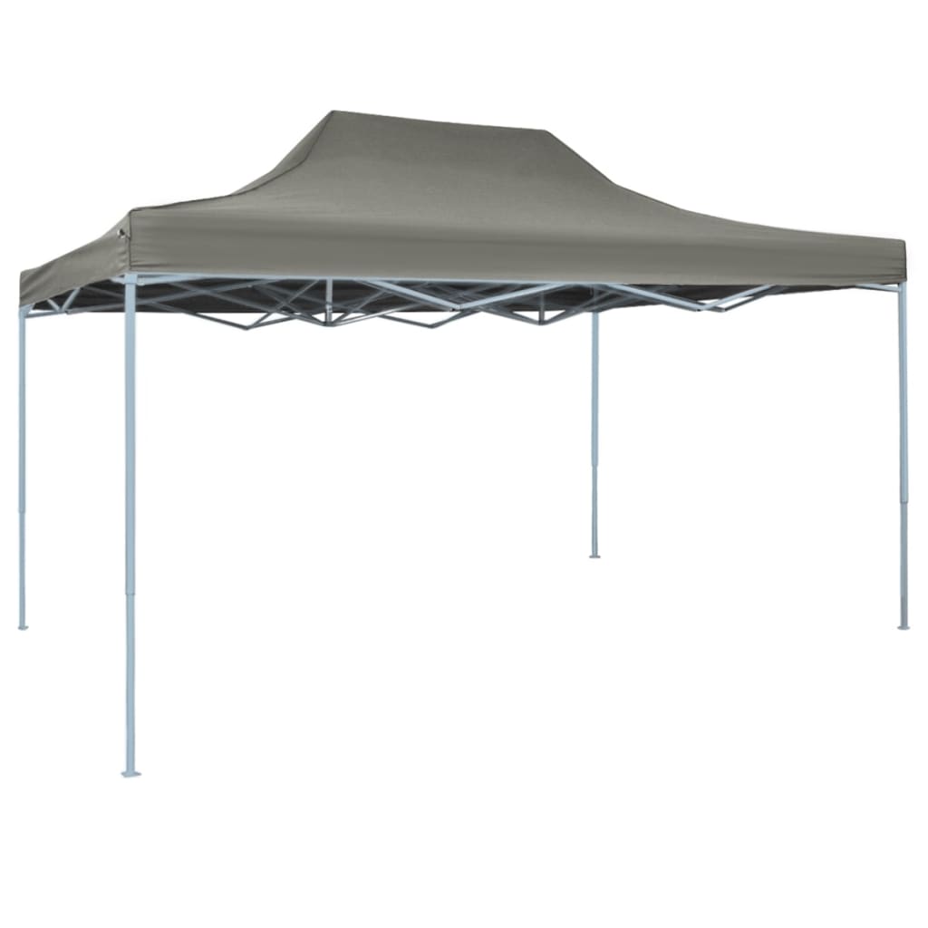 Carpa plegable profesional acero gris antracita 3x4 m v0479 Vetonek
