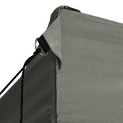 Carpa plegable profesional acero gris antracita 3x4 m v0479 - Vetonek