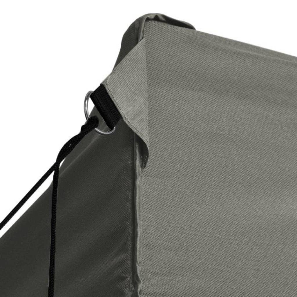 Carpa plegable profesional acero gris antracita 3x4 m v0479 - Vetonek