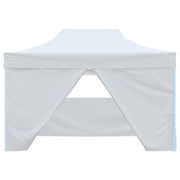 Carpa plegable profesional con 4 paredes acero blanco 3x4 m v0523 - Vetonek
