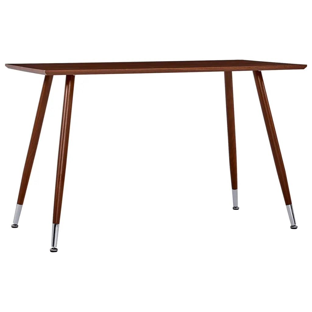 Vetonek Mesa de comedor MDF marrón 120x60x74 cm