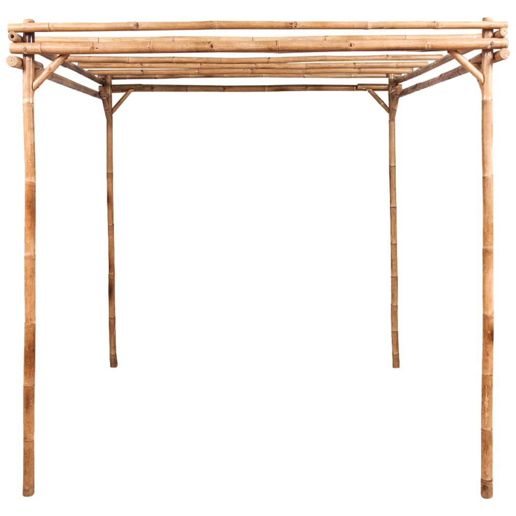 Pérgola de bambú 170x170x220 cm