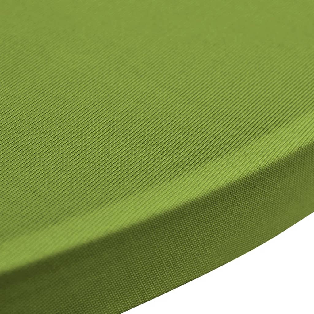 Funda elástica para mesa 4 unidades 60 cm verde vidaXL