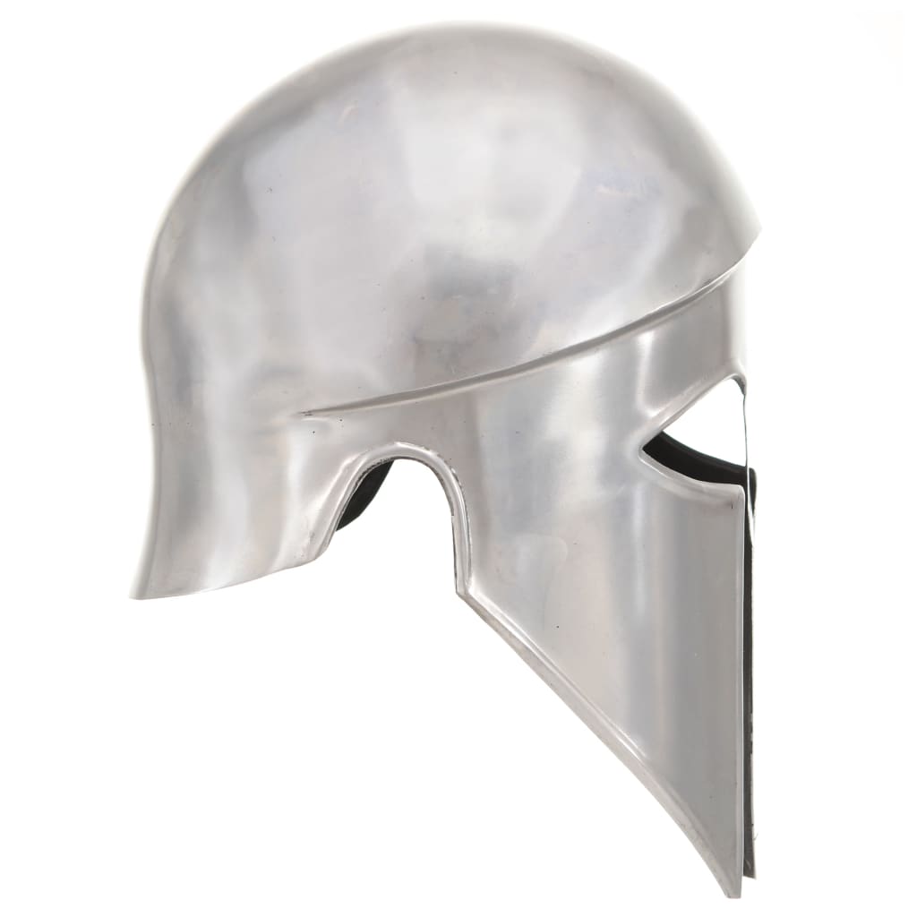 Greek Guerrero Helmet Replica Live Silver Steel