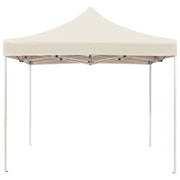Vetonek Carpa plegable profesional de aluminio color crema 2x2 m