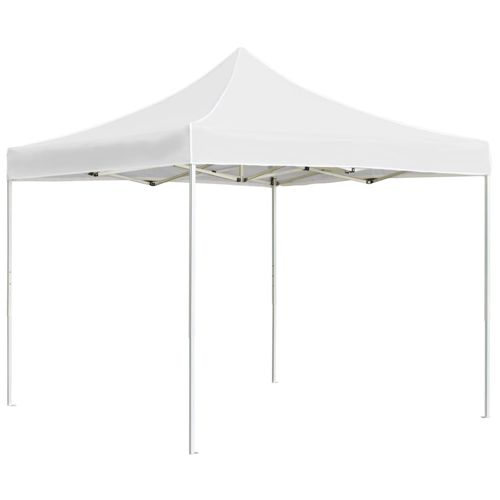Carpa plegable profesional de aluminio blanco 2x2 m v4223 Vetonek