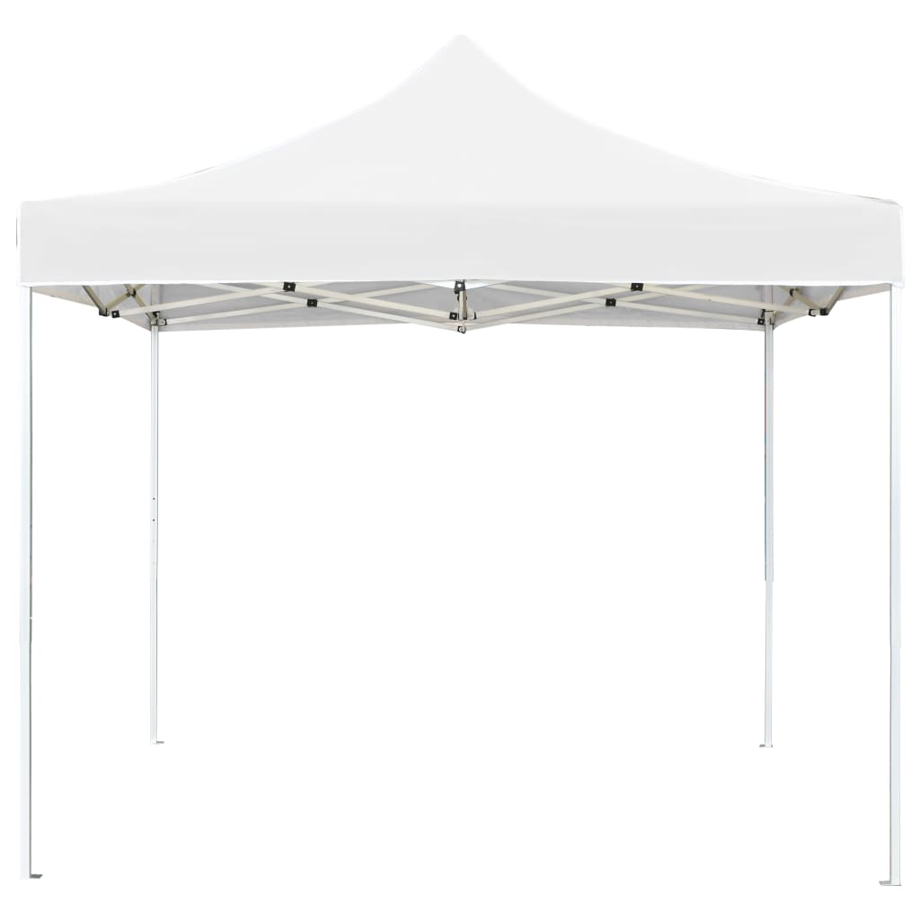 Vetonek Carpa plegable profesional de aluminio blanco 2x2 m