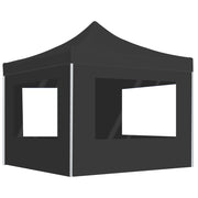 Carpa plegable profesional con paredes aluminio gris 2x2 m v4254 Vetonek