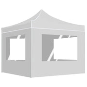 Carpa plegable profesional con paredes aluminio blanco 2x2 m v4278 Vetonek