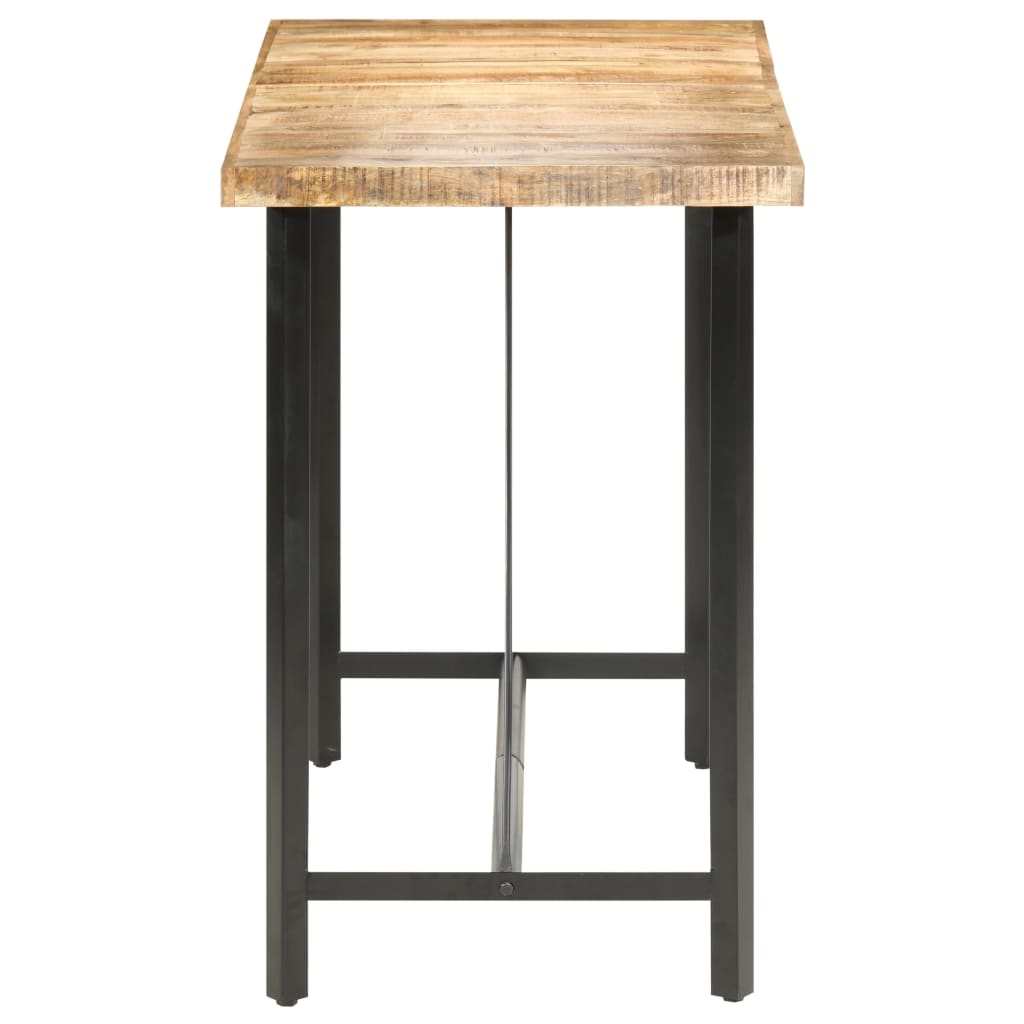 Rugose Mango Wood Bar Table 150x70x107 cm