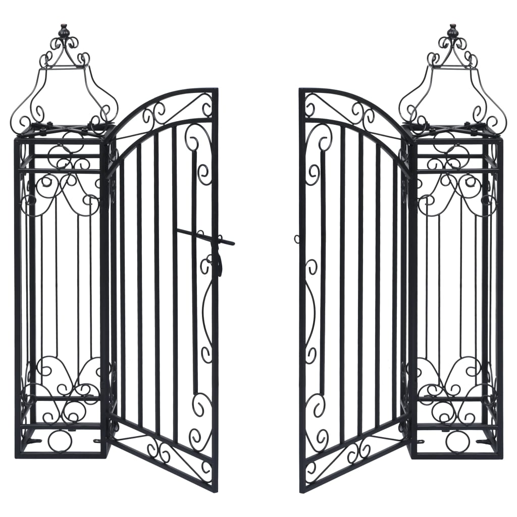 Wrought Iron Decorative Garden 122x20,5x100 cm