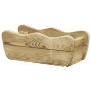 Lit surélevé en bois de pin imprégné 50x18x18 cm v3635 Vetonek