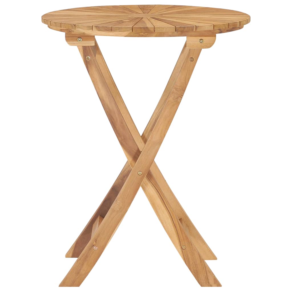 Table du jardin pliant Maciza Wood Ø 60 cm