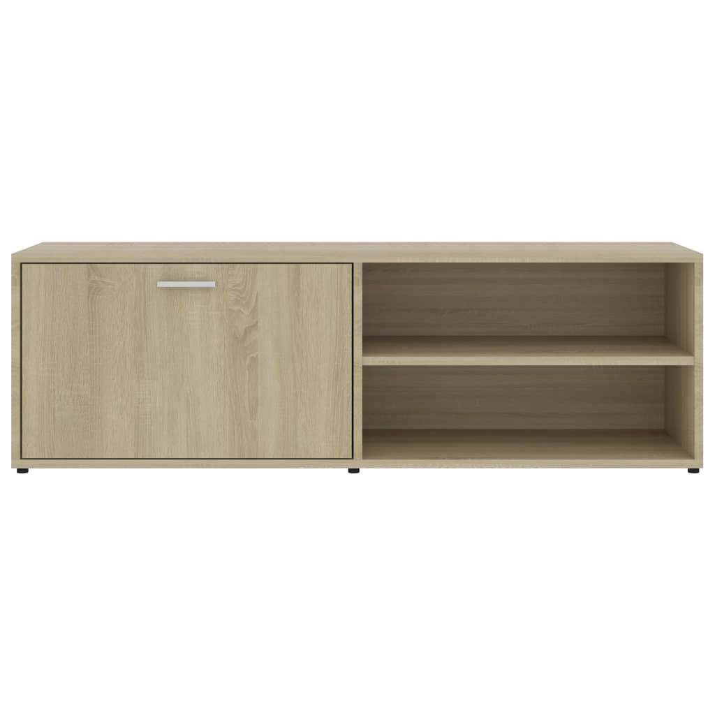 TV furniture oak wood 120x34x37 cm