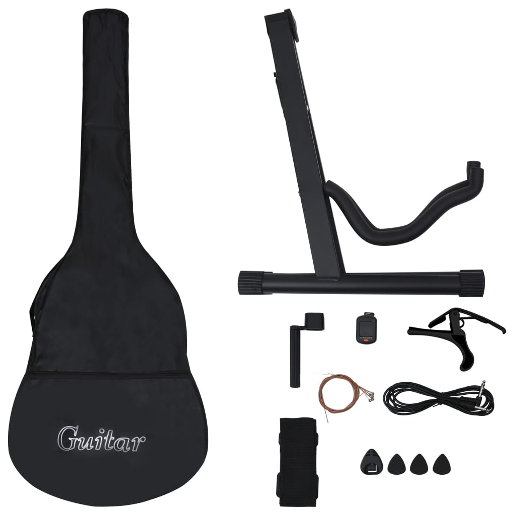 Guitar Western Conjunto 12 peças com equalizador 6 Strings V37