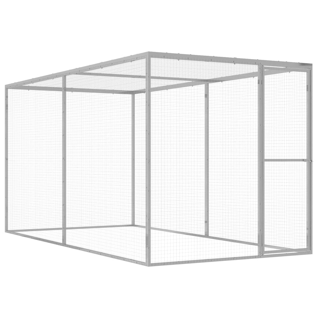 Vetonek Jaula para gatos acero galvanizado 3x1,5x1,5 m