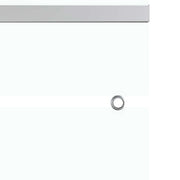 Puerta corredera vidrio ESG y aluminio plateado 76x212 cm - Vetonek