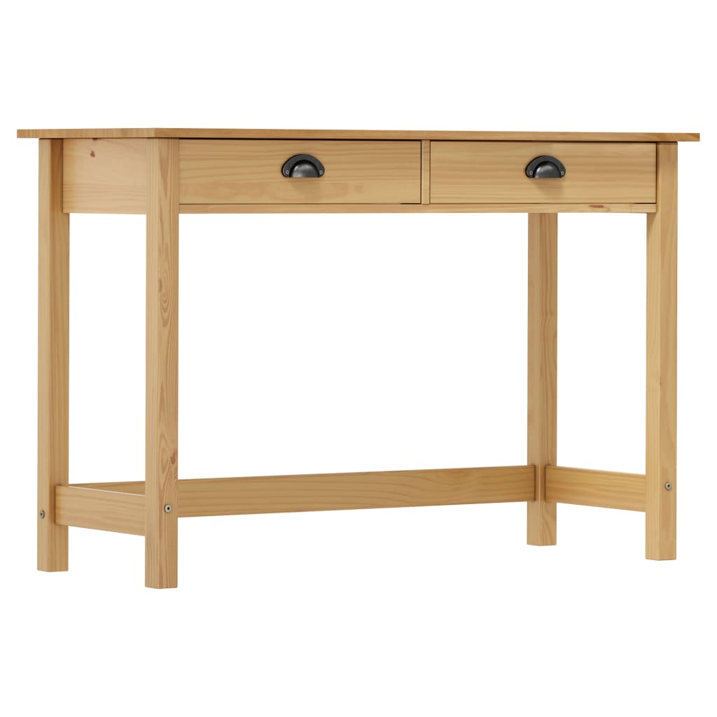 Vetonek Mesa consola Hill con 2 cajones madera pino 110x45x74 cm