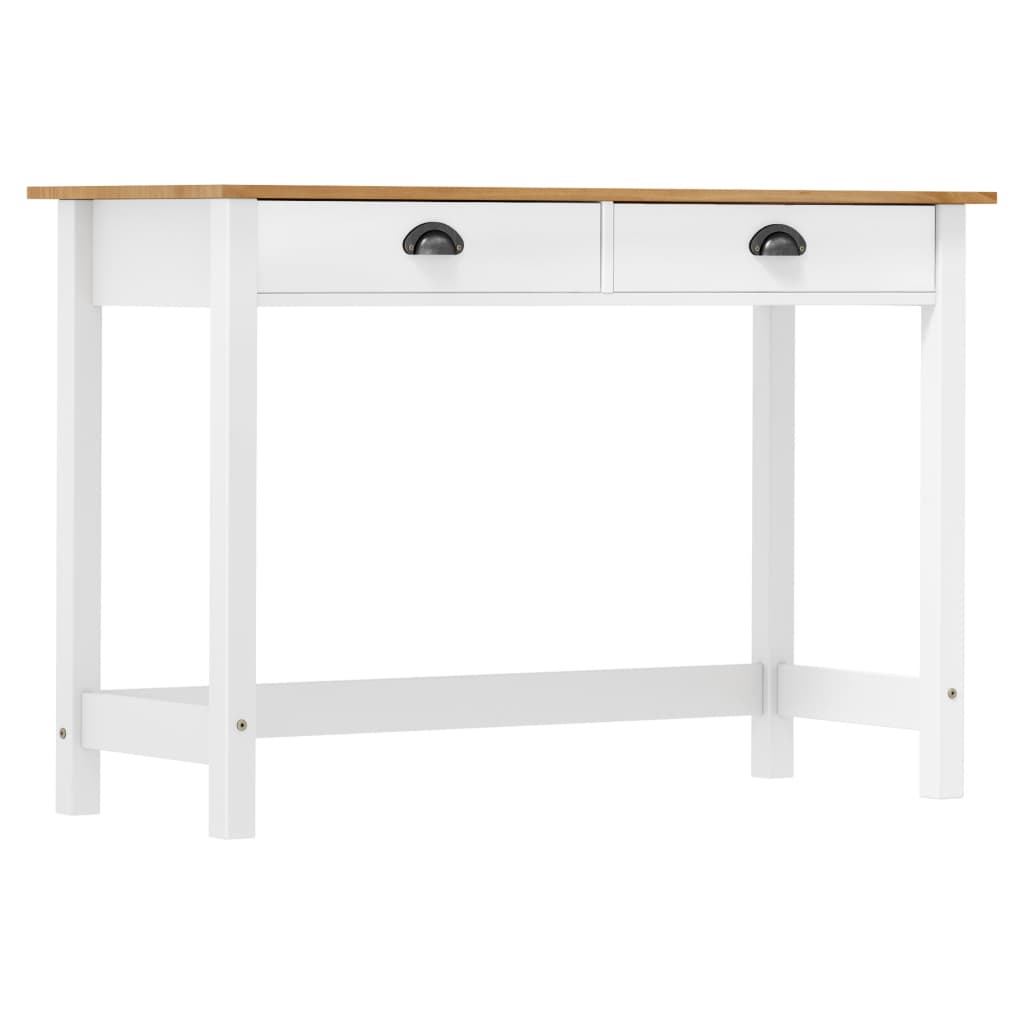 Vetonek Mesa consola Hill con 2 cajones madera pino 110x45x74 cm