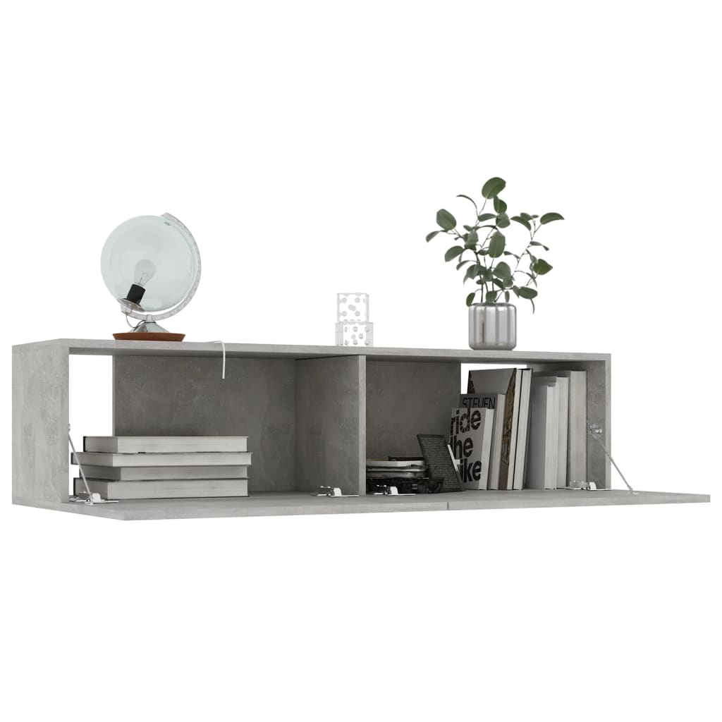 Mobili TV Legno grigio 120x30x30 cm