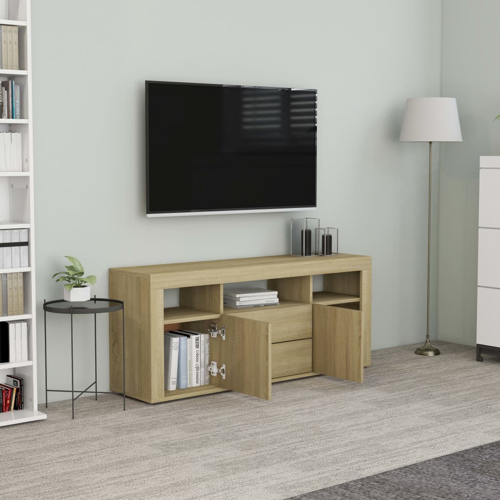 Mueble para TV madera color roble 120x30x50 cm vidaXL