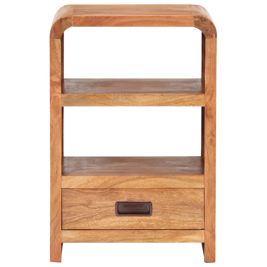 Night bedside table solid wood Finish honey 40x30x60 cm