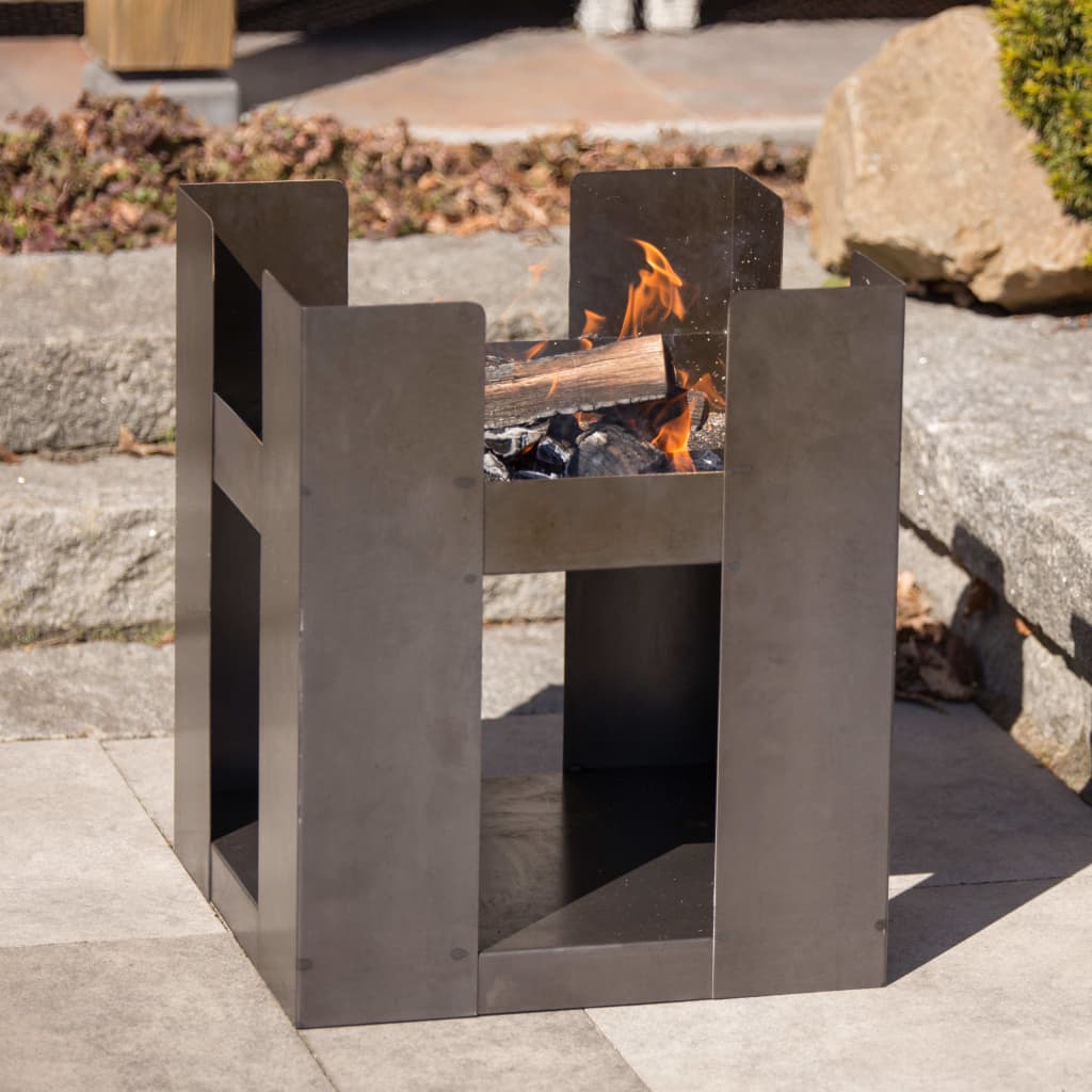 Redfire Brazier Hollola Steel Grey