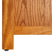 Vidax estantería madera maciza de roble 45x22,5x82 cm v6887 - Vetonek