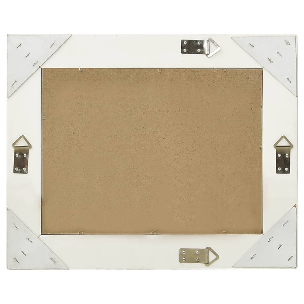 BARROCO WHITE WALL MIRROR 50X40 CM