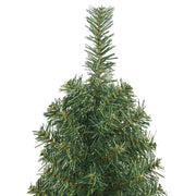 Árbol de navidad artificial delgado y soporte pvc verde 150 cm v1485 Vetonek