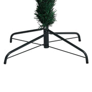 Árbol de Navidad artificial y soporte verde fibra óptica 120 cm V5018 Vetonek