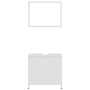 Conjunto de muebles de baño madera blanco - Vetonek