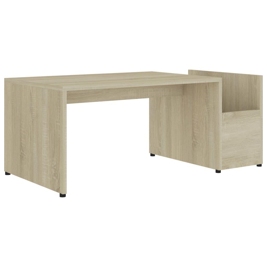 Mesa de centro madera color roble 90x45x35 cm vidaXL