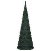 Árbol de navidad emergente preiluminado con luces verde 180 cm v7937 - Vetonek