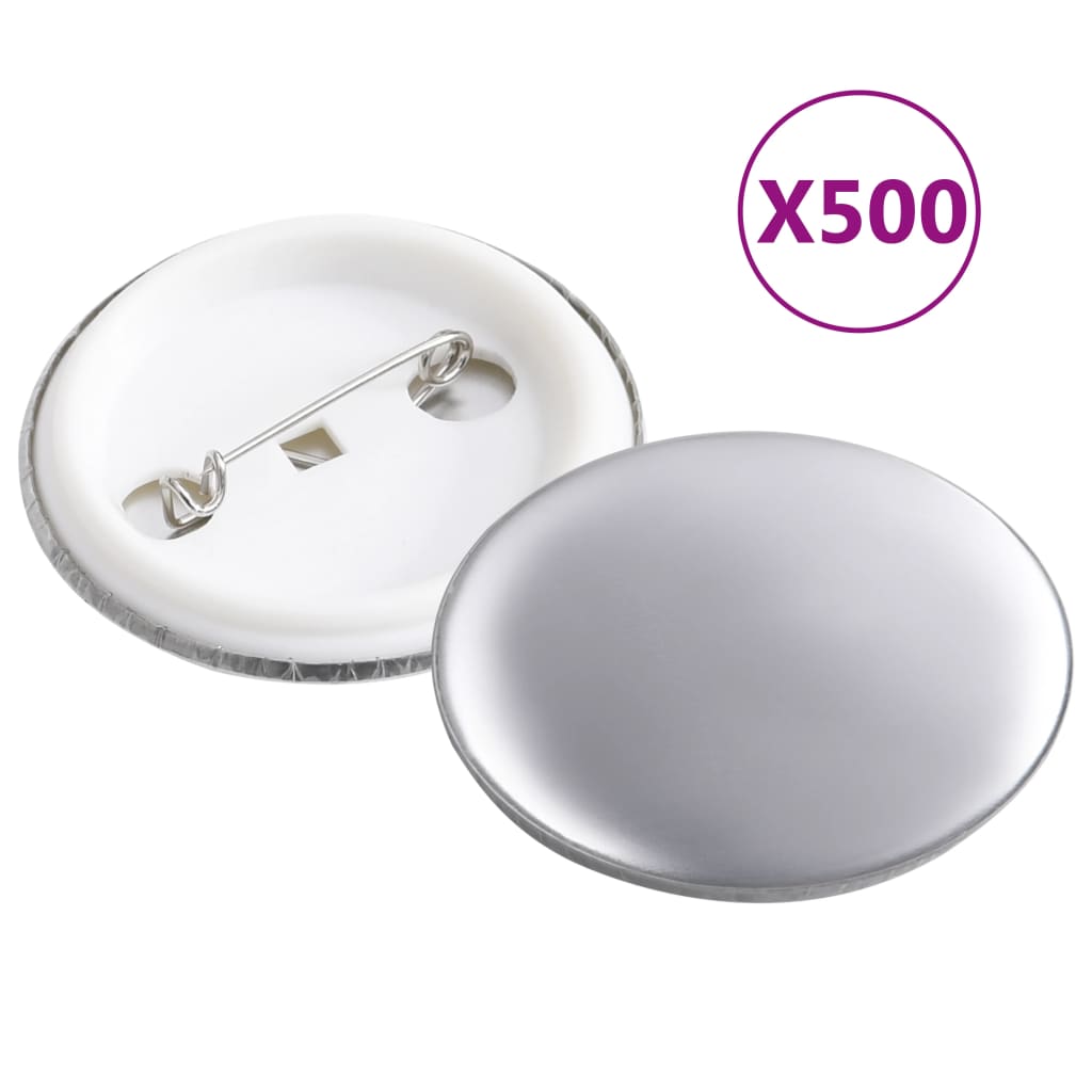 Vetonek Set de chapas 500 piezas 37 mm