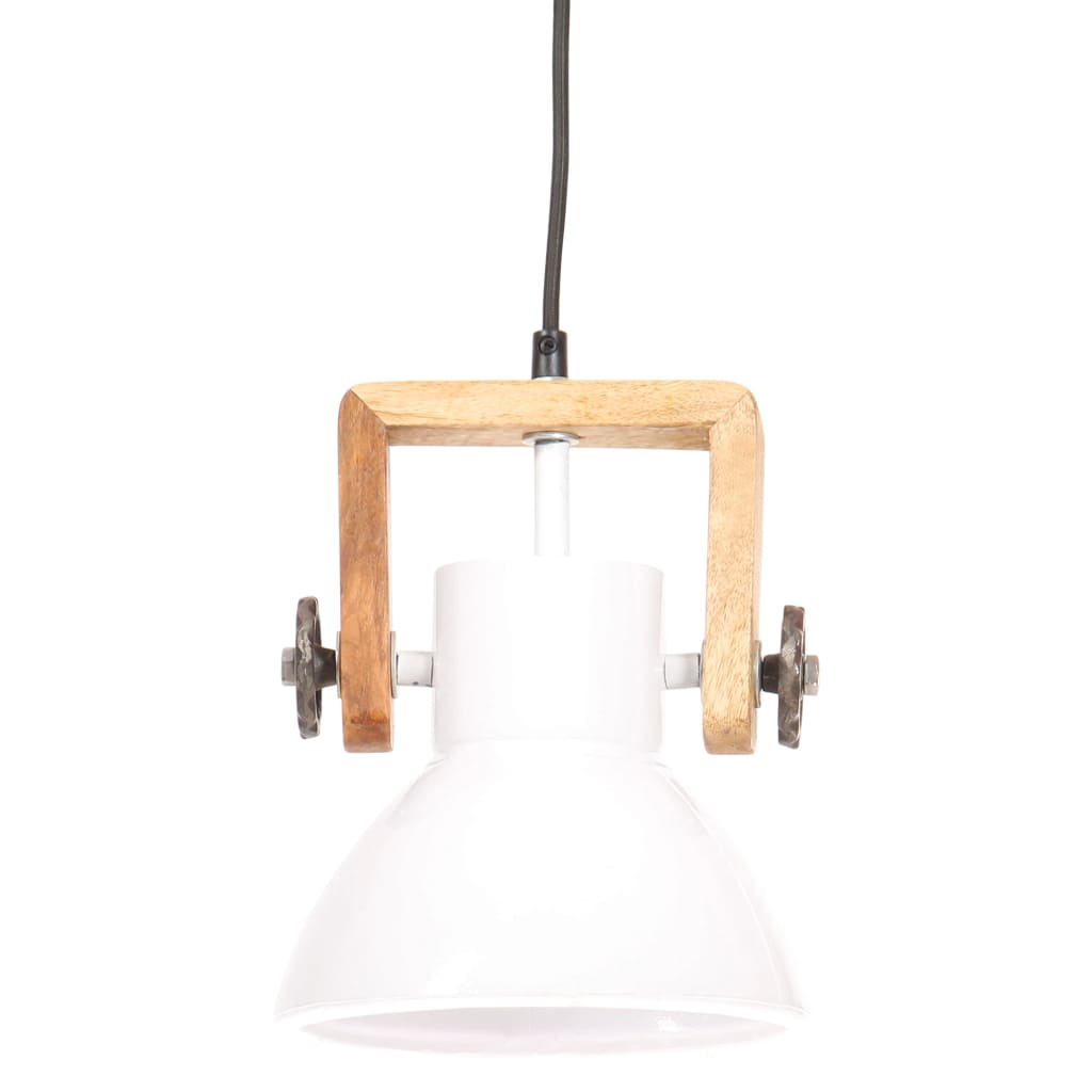 Industrial pendant lamp 25 W Round White 19 cm E27