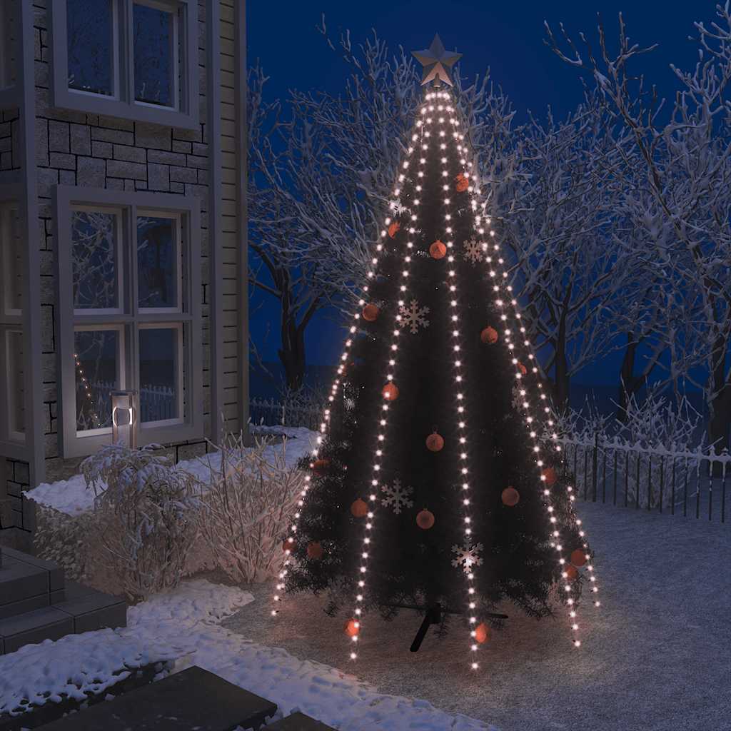 Luces de red para el árbol de navidad con 400 leds 400 cm v7202 Vetonek