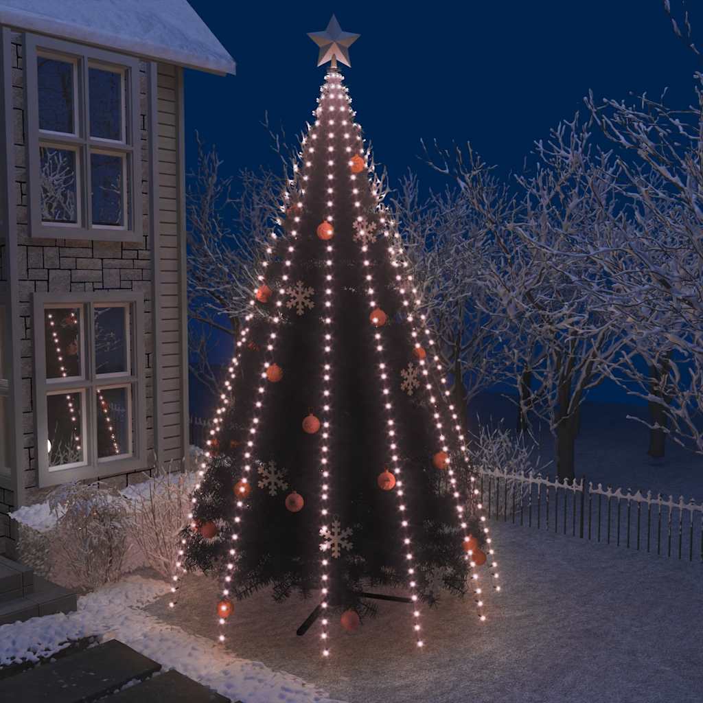 Vetonek Luces de red para el árbol de Navidad con 500 LEDs 500 cm