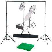 Kit de estudio de fotografía con set de luces y fondo V8131 Vetonek