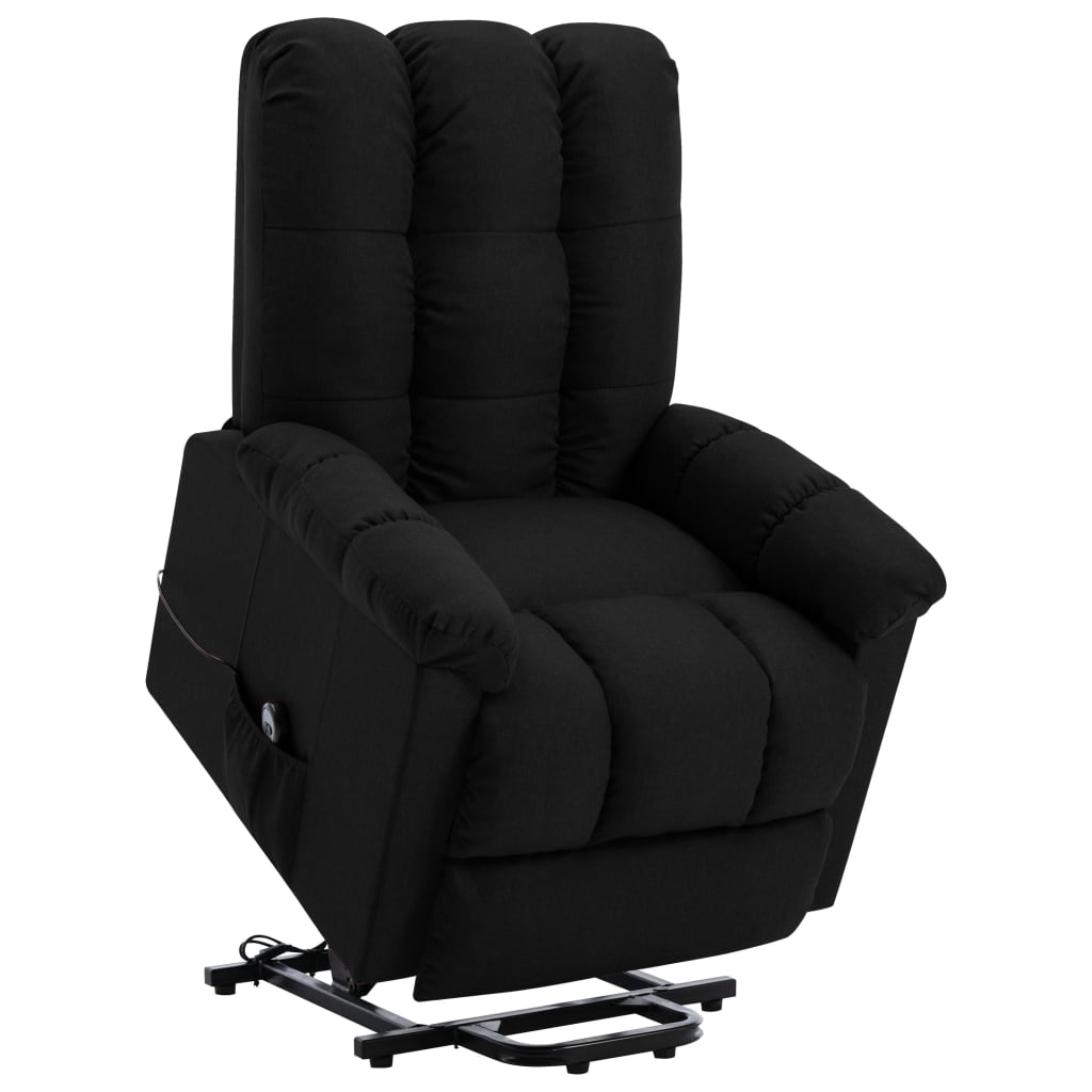 Vetonek Sillón elevable tela negro