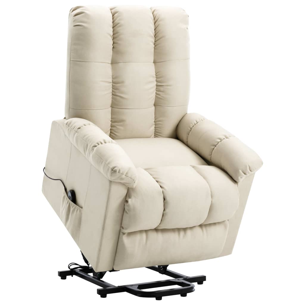 Vetonek Sillón elevable tela crema