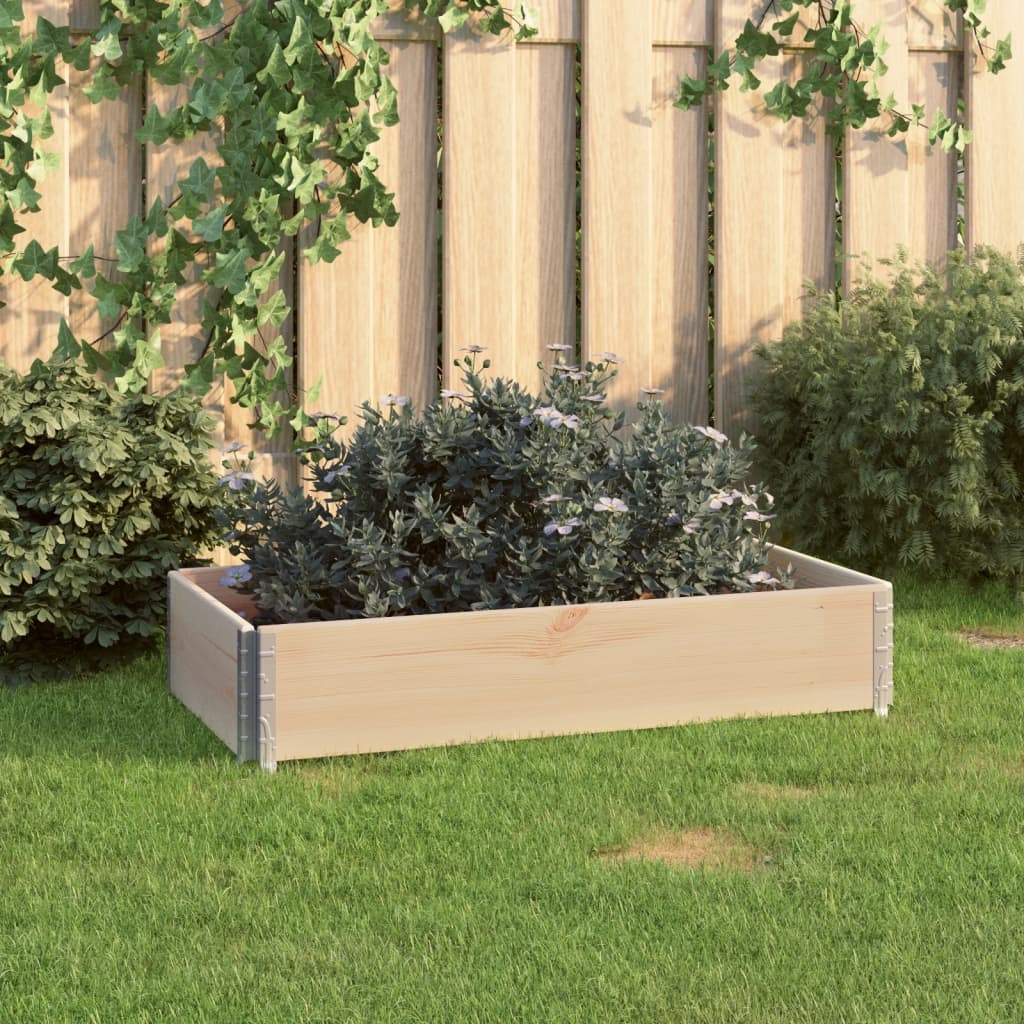 Vetonek jardinera de madera maciza de pino 50x100 cm