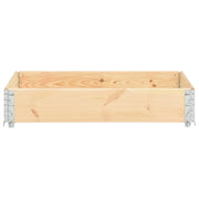 Arriate de madera maciza de pino 100x150 cm V1759 Vetonek