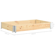 Arriate de madera maciza de pino 100x150 cm V1759 Vetonek