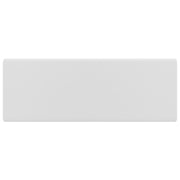 Vetonek Lavabo cuadrado rebosadero cerámica blanco mate 41x41 cm