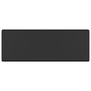 Vetonek Lavabo lujoso cuadrado rebosadero cerámica negro mate 41x41 cm