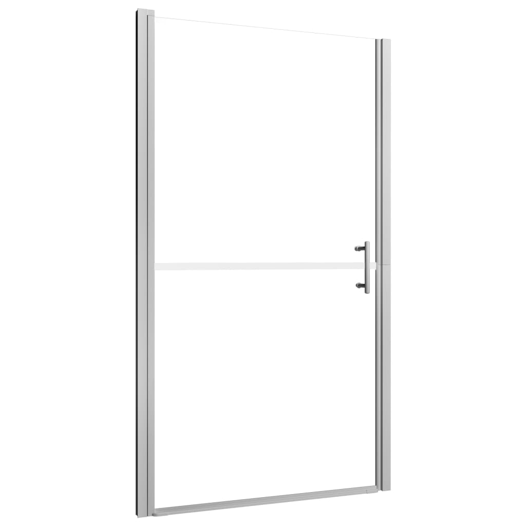 Puerta de ducha de vidrio templado 81x195 cm vidaXL