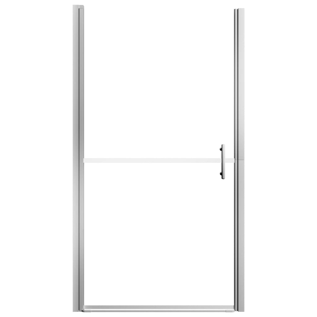 Puerta de ducha de vidrio templado esmerilado 81x195 cm vidaXL