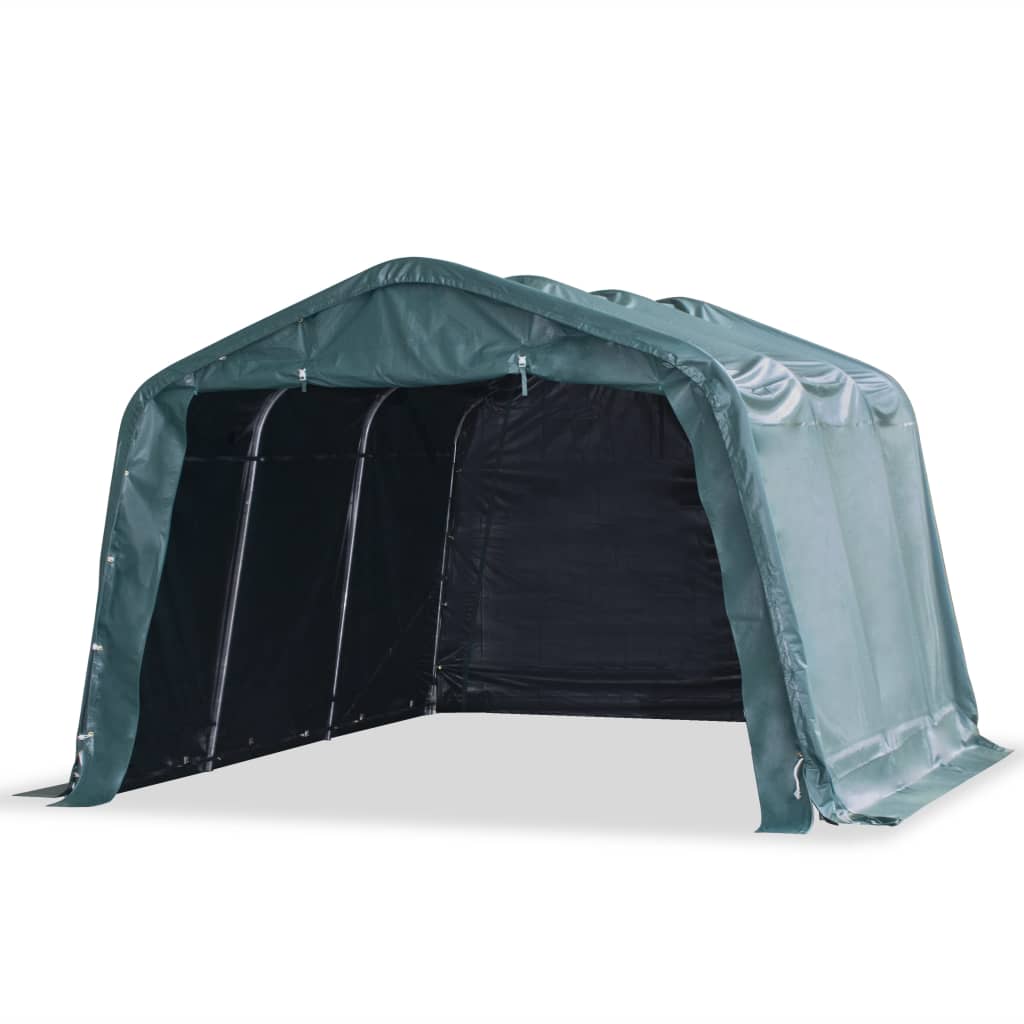 Tenda dal vivo staccabile verde verde scuro 550 g/m² 3.3x4,8 m